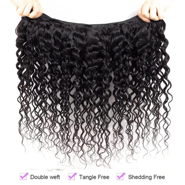 Virgin Hair Bundles Water Wave 5pcs - Image 6